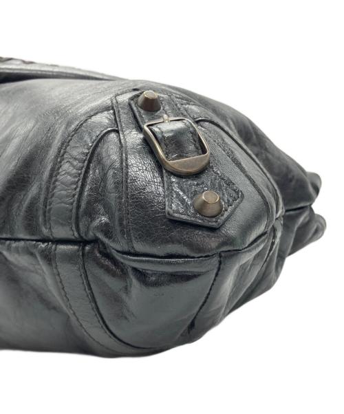 BALENCIAGA（バレンシアガ）BALENCIAGA (バレンシアガ) ザ・パース レザートートバッグ ブラックの古着・服飾アイテム