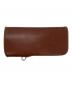 RED MOON (レッドムーン) LONG WALLET レザーロングウォレット ブラウン：12000円