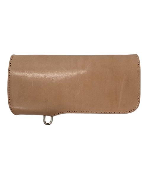 RED MOON（レッドムーン）RED MOON (レッドムーン) LONG WALLET レザーロングウォレット アイボリーの古着・服飾アイテム