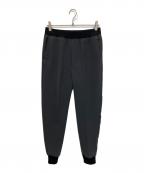 N.HOOLYWOODエヌ ハリウッド）の古着「RIBBED EASY PANTS リブパンツ」｜ブラック×グレー
