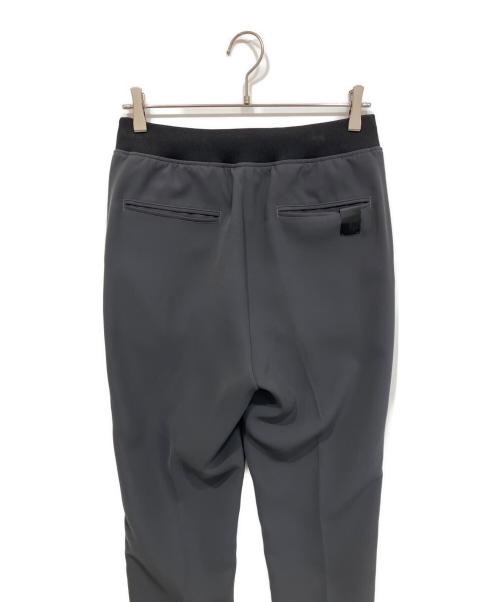 N.HOOLYWOOD（エヌ ハリウッド）N.HOOLYWOOD (エヌ ハリウッド) RIBBED EASY PANTS リブパンツ ブラック×グレー サイズ:36の古着・服飾アイテム