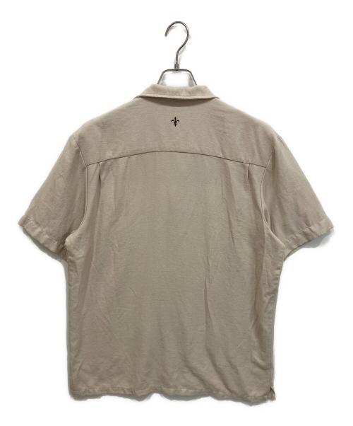 Davinchi（ダヴィンチ）Davinchi (ダヴィンチ) オープンカラーシャツ ベージュ サイズ:Sの古着・服飾アイテム