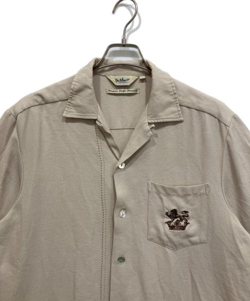 Davinchi（ダヴィンチ）Davinchi (ダヴィンチ) オープンカラーシャツ ベージュ サイズ:Sの古着・服飾アイテム