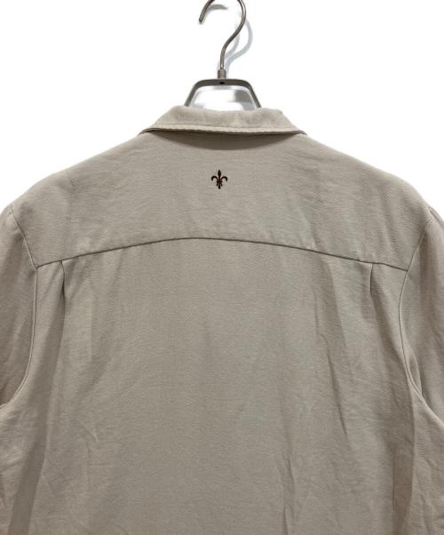 Davinchi（ダヴィンチ）Davinchi (ダヴィンチ) オープンカラーシャツ ベージュ サイズ:Sの古着・服飾アイテム