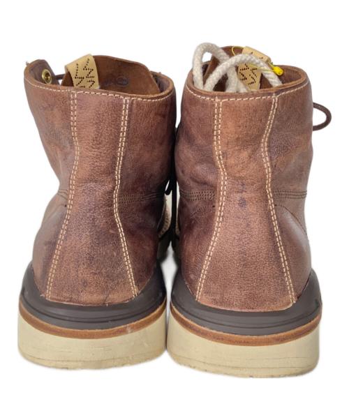 VISVIM（ビズビム）VISVIM (ビズビム) VIRGIL BOOTS-FOLK レザーブーツ ブラウン サイズ:8の古着・服飾アイテム