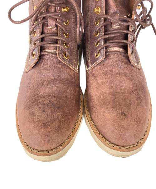 VISVIM（ビズビム）VISVIM (ビズビム) VIRGIL BOOTS-FOLK レザーブーツ ブラウン サイズ:8の古着・服飾アイテム