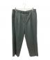BERNARD ZINS（ベルナール ザンス）の古着「センタープレスウールパンツ」｜グリーン