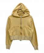 BEAMS BOYビームスボーイ）の古着「フレンチテリー フルジップ フーディー」｜イエロー