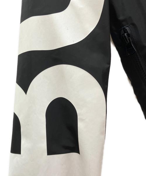 BURBERRY（バーバリー）BURBERRY (バーバリー) サイドロゴ ジップアップジャケット ブラック×ホワイト サイズ:xxsの古着・服飾アイテム