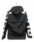 BURBERRY (バーバリー) サイドロゴ ジップアップジャケット ブラック×ホワイト サイズ:xxs：27000円