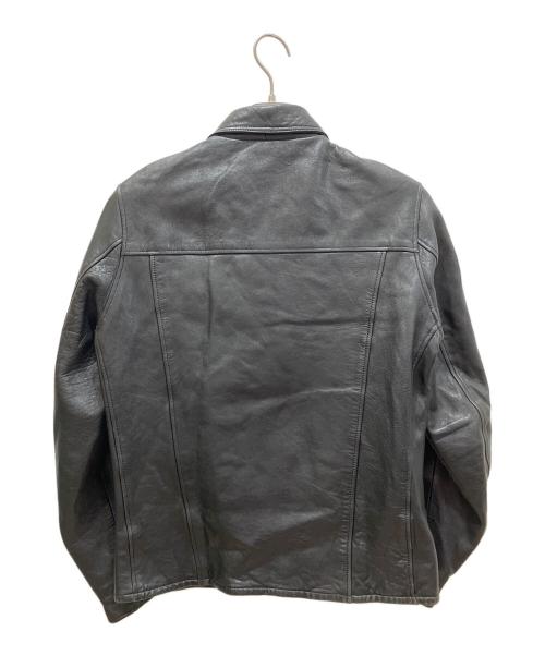 Hysteric Glamour（ヒステリックグラマー）Hysteric Glamour (ヒステリックグラマー) ラムレザー シングルライダースジャケット ブラック サイズ:Sの古着・服飾アイテム