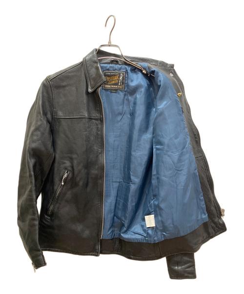 Hysteric Glamour（ヒステリックグラマー）Hysteric Glamour (ヒステリックグラマー) ラムレザー シングルライダースジャケット ブラック サイズ:Sの古着・服飾アイテム