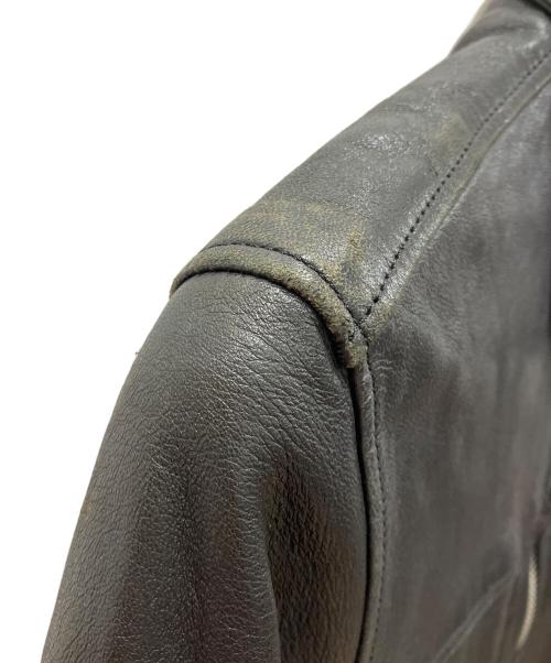 Hysteric Glamour（ヒステリックグラマー）Hysteric Glamour (ヒステリックグラマー) ラムレザー シングルライダースジャケット ブラック サイズ:Sの古着・服飾アイテム