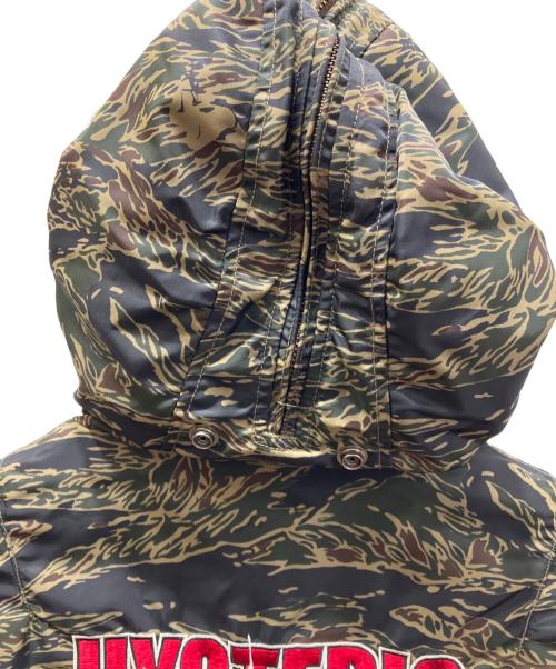 Hysteric Glamour（ヒステリックグラマー）Hysteric Glamour (ヒステリックグラマー) TIGER STRIPE N-2B タイガーカモ プリマロフトエアフォース ジャケット グリーン サイズ:Sの古着・服飾アイテム
