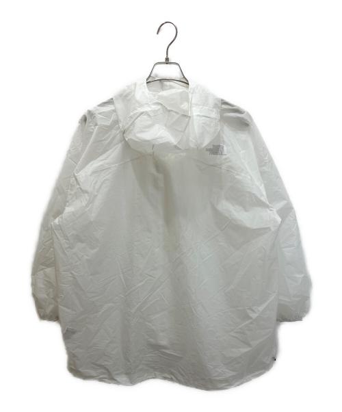 THE NORTH FACE（ザ ノース フェイス）THE NORTH FACE (ザ ノース フェイス) TAPT PONCHO 防水ポンチョ ホワイト サイズ:Sの古着・服飾アイテム
