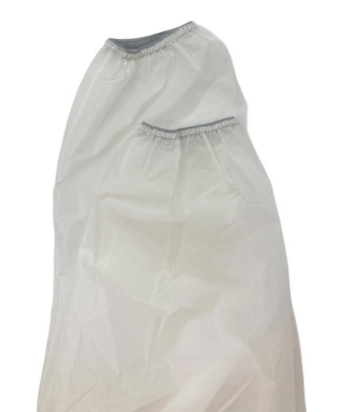 THE NORTH FACE（ザ ノース フェイス）THE NORTH FACE (ザ ノース フェイス) TAPT PONCHO 防水ポンチョ ホワイト サイズ:Sの古着・服飾アイテム