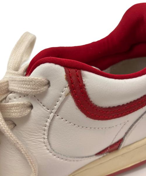 AUTRY（オートリ―）AUTRY (オートリ―) MEDALIST LOW ホワイト×レッド サイズ:27.5の古着・服飾アイテム