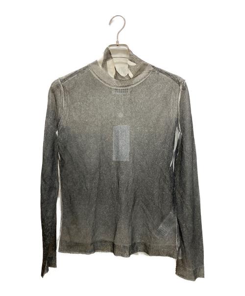 Maison Margiela（メゾンマルジェラ）Maison Margiela (メゾンマルジェラ) 24SS シアーニット グレー サイズ:Sの古着・服飾アイテム
