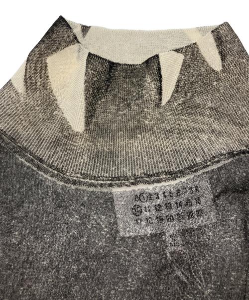 Maison Margiela（メゾンマルジェラ）Maison Margiela (メゾンマルジェラ) 24SS シアーニット グレー サイズ:Sの古着・服飾アイテム