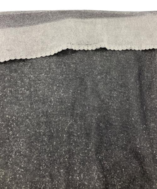 Maison Margiela（メゾンマルジェラ）Maison Margiela (メゾンマルジェラ) 24SS シアーニット グレー サイズ:Sの古着・服飾アイテム