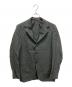 TOMORROW LAND PILGRIM（トゥモローランド ピルグリム）の古着「リネン シングルブレステッド3Bジャケット」｜グレー