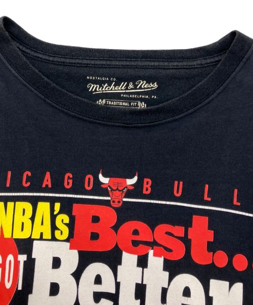 MITCHELL & NESS（ミッチェルアンドネス）MITCHELL & NESS (ミッチェルアンドネス) Tシャツ ブラック サイズ:XLの古着・服飾アイテム