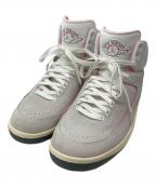 NIKEナイキ）の古着「Air Jordan 2 Retro "Soft Pink" ハイカットスニーカー」｜ホワイト×ピンク