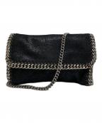 STELLA McCARTNEYステラマッカートニー）の古着「FALABELLA SHAGGY DER チェーンショルダーバッグ」｜ブラック