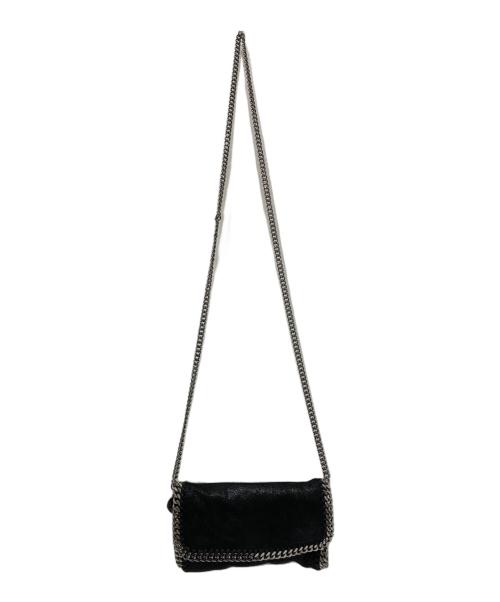 STELLA McCARTNEY（ステラマッカートニー）STELLA McCARTNEY (ステラマッカートニー) FALABELLA SHAGGY DER チェーンショルダーバッグ ブラックの古着・服飾アイテム