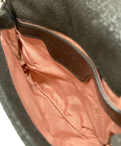 STELLA McCARTNEY（ステラマッカートニー）STELLA McCARTNEY (ステラマッカートニー) FALABELLA SHAGGY DER チェーンショルダーバッグ ブラックの古着・服飾アイテム