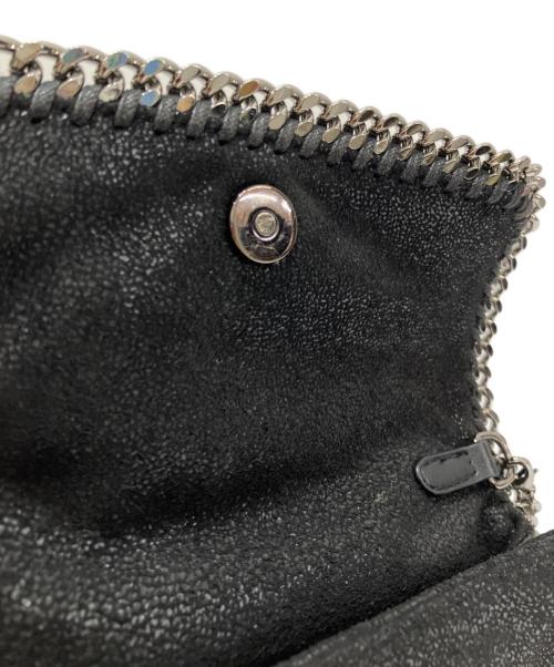 STELLA McCARTNEY（ステラマッカートニー）STELLA McCARTNEY (ステラマッカートニー) FALABELLA SHAGGY DER チェーンショルダーバッグ ブラックの古着・服飾アイテム