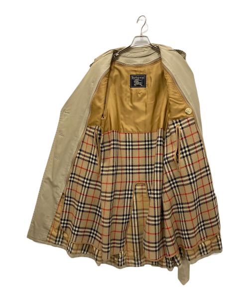 Burberry's（バーバリー）Burberry's (バーバリーズ) 裏ノバチェックライナー付トレンチコート ベージュ サイズ:不明の古着・服飾アイテム