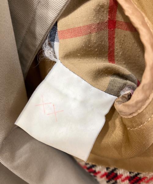 Burberry's（バーバリー）Burberry's (バーバリーズ) 裏ノバチェックライナー付トレンチコート ベージュ サイズ:不明の古着・服飾アイテム