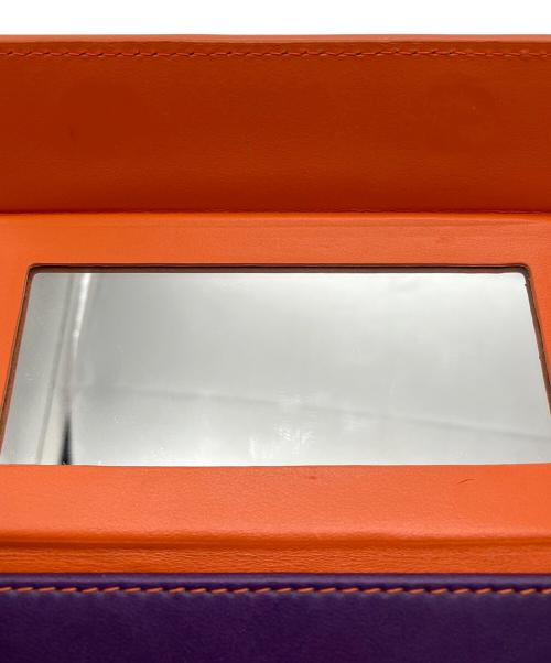 AUDETTE（オウデッテ）AUDETTE (オウデッテ) ミニショルダーバッグ オレンジの古着・服飾アイテム