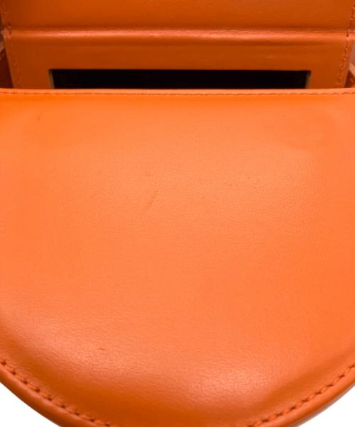 AUDETTE（オウデッテ）AUDETTE (オウデッテ) ミニショルダーバッグ オレンジの古着・服飾アイテム