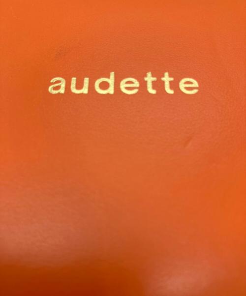 AUDETTE（オウデッテ）AUDETTE (オウデッテ) ミニショルダーバッグ オレンジの古着・服飾アイテム