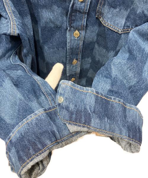 marimekko（マリメッコ）marimekko (マリメッコ) Maridenim Vaihe Jakala デニムジャケット インディゴ サイズ:3838の古着・服飾アイテム