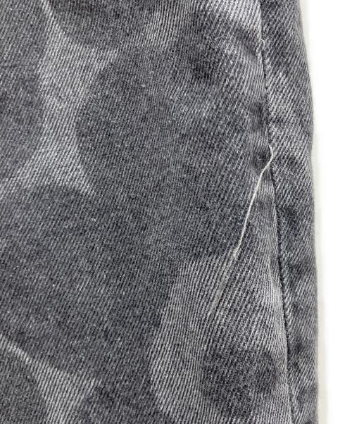 marimekko（マリメッコ）marimekko (マリメッコ) Maridenim Barrel Unikko デニムパンツ グレー サイズ:28の古着・服飾アイテム