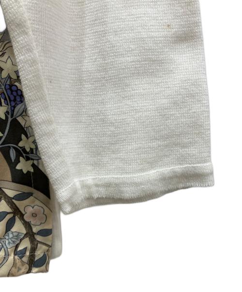 HERMES（エルメス）HERMES (エルメス) 切替シャツ ベージュ サイズ:Sの古着・服飾アイテム