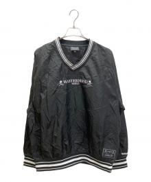 Mastermind WORLD×MITCHELL & NESS（マスターマインド ワールド×ミッチェルアンドネス）の古着「ナイロンプルオーバー」｜ブラック