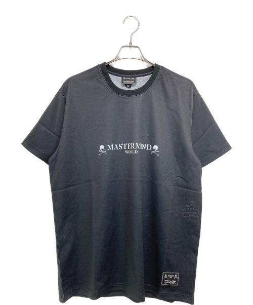 Mastermind WORLD（マスターマインド ワールド）Mastermind WORLD (マスターマインド ワールド) MITCHELL & NESS (ミッチェルアンドネス) コラボtシャツ ブラック サイズ:Lの古着・服飾アイテム
