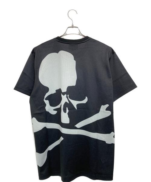 Mastermind WORLD（マスターマインド ワールド）Mastermind WORLD (マスターマインド ワールド) MITCHELL & NESS (ミッチェルアンドネス) コラボtシャツ ブラック サイズ:Lの古着・服飾アイテム