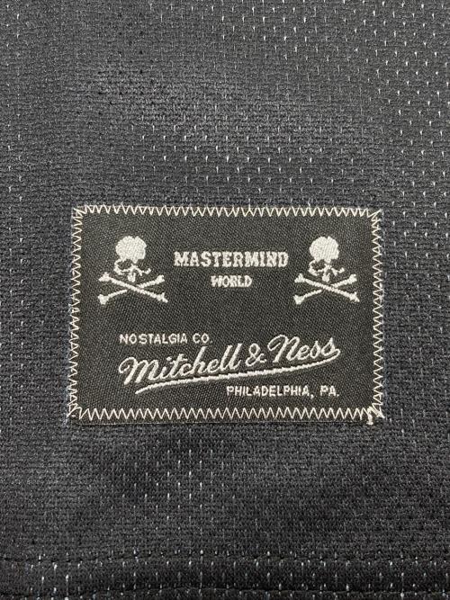 Mastermind WORLD（マスターマインド ワールド）Mastermind WORLD (マスターマインド ワールド) MITCHELL & NESS (ミッチェルアンドネス) コラボtシャツ ブラック サイズ:Lの古着・服飾アイテム