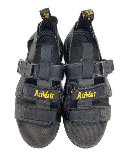 Dr.Martens（ドクターマーチン）Dr.Martens (ドクターマーチン) ストラップサンダル ブラック サイズ:UK8の古着・服飾アイテム