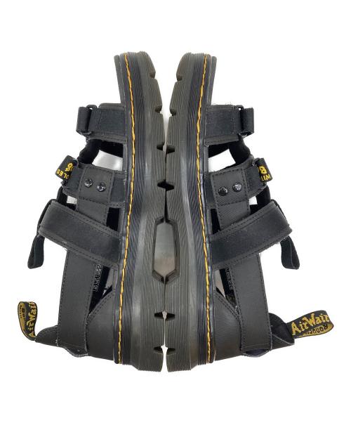 Dr.Martens（ドクターマーチン）Dr.Martens (ドクターマーチン) ストラップサンダル ブラック サイズ:UK8の古着・服飾アイテム