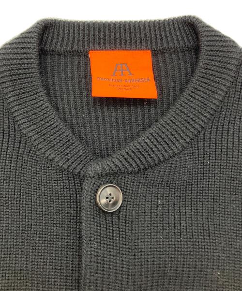 ANDERSEN-ANDERSEN（アンデルセン アンデルセン）ANDERSEN-ANDERSEN (アンデルセン アンデルセン) ウールカーディガン ブラック サイズ:Mの古着・服飾アイテム