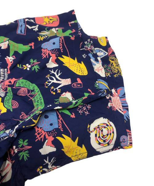 Sun Surf（サンサーフ）Sun Surf (サンサーフ) 半袖レーヨンシャツ ネイビー サイズ:XLの古着・服飾アイテム