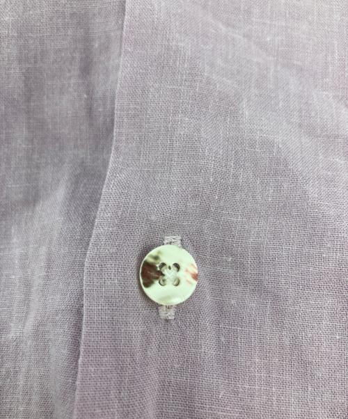 KAPITAL（キャピタル）KAPITAL (キャピタル) ソフトリネン 開襟BIGシャツ/EK-1433 パープル サイズ:Lの古着・服飾アイテム