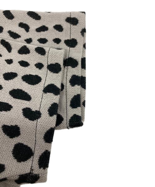 WACKO MARIA（ワコマリア）WACKO MARIA (ワコマリア) 24SS LEOPARD KNIT POLO SHIRT グレー サイズ:Lの古着・服飾アイテム
