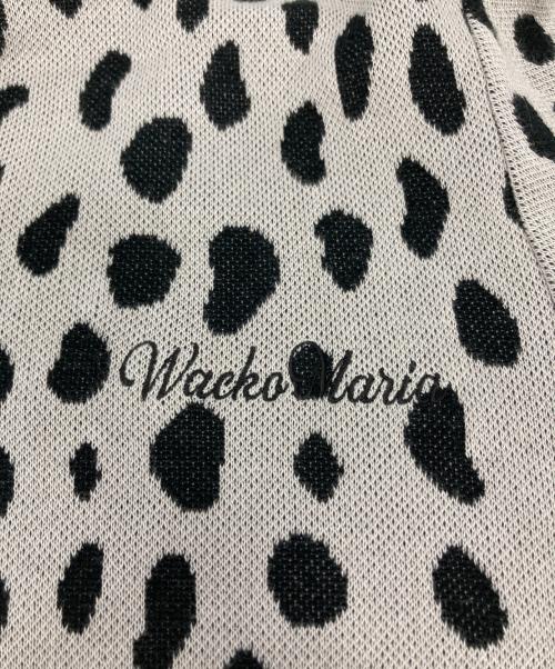 WACKO MARIA（ワコマリア）WACKO MARIA (ワコマリア) 24SS LEOPARD KNIT POLO SHIRT グレー サイズ:Lの古着・服飾アイテム